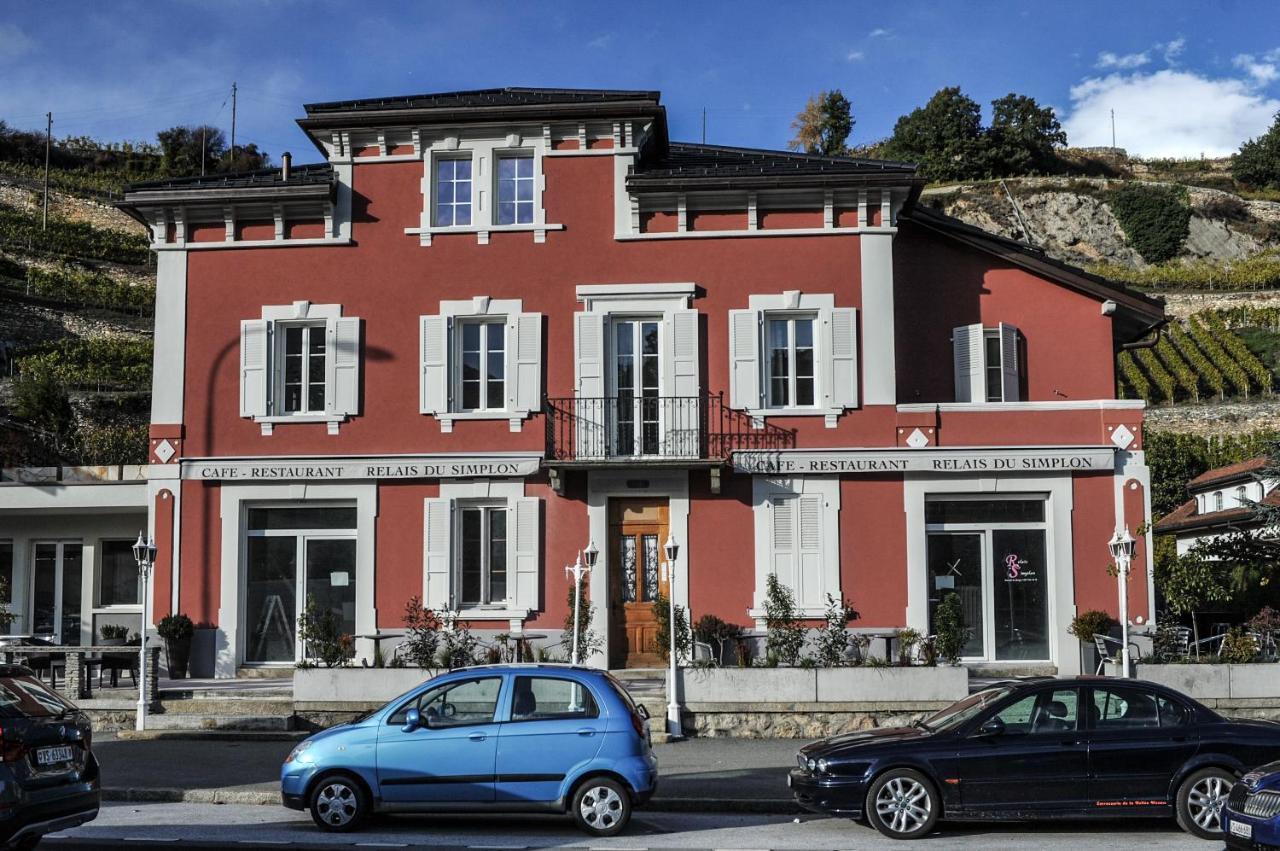 Relais Du Simplon Bed & Breakfast Conthey Bagian luar foto